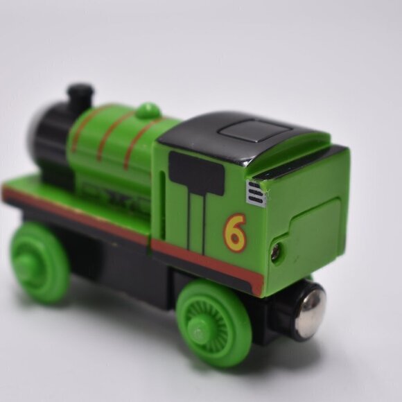 Thomas & Friends Wooden Railway Magnetic Percy 6 Lights & Sounds 2003 Tested - Picture 4 of 8
